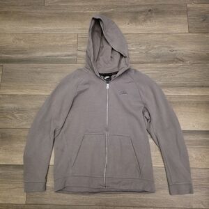 Nike Women's Gray Zip-Up Hoodie